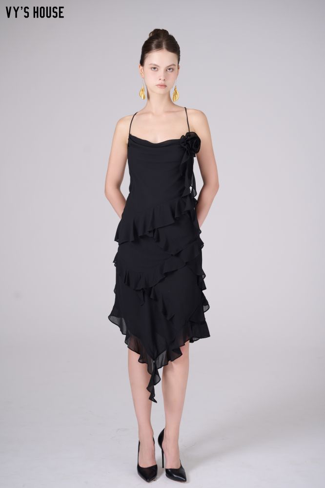 BLACKN FLOWER DRESS