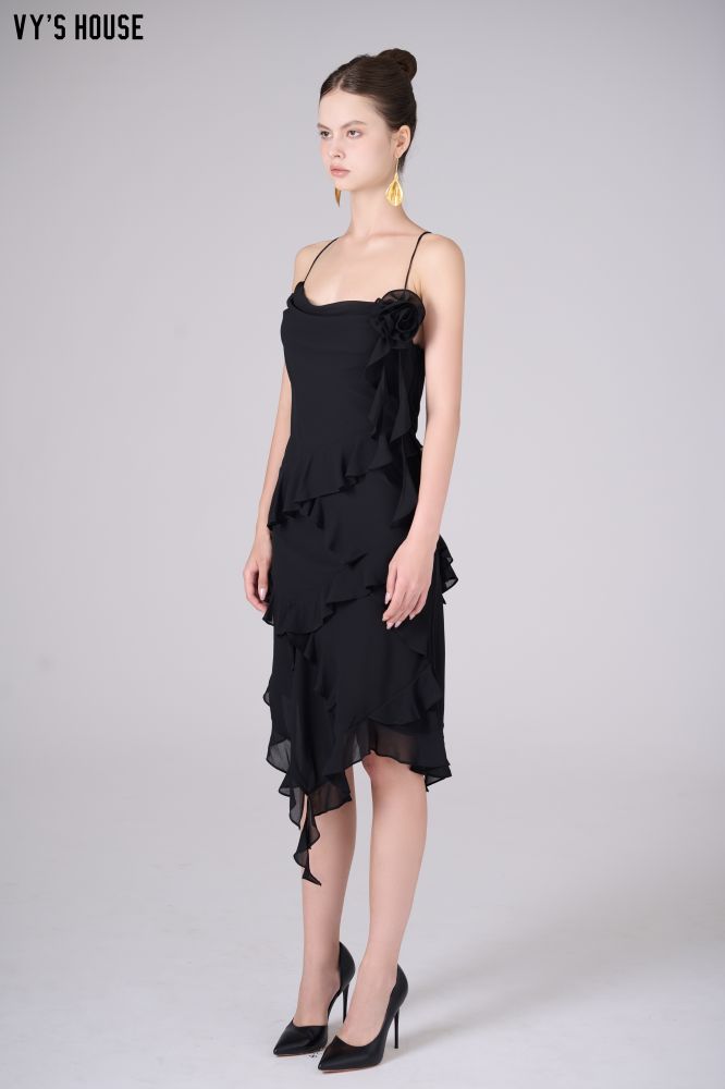 BLACKN FLOWER DRESS